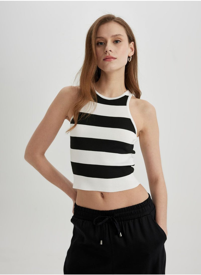 DeFacto - Slim Fit Halter Collar Undershirt - Image 1