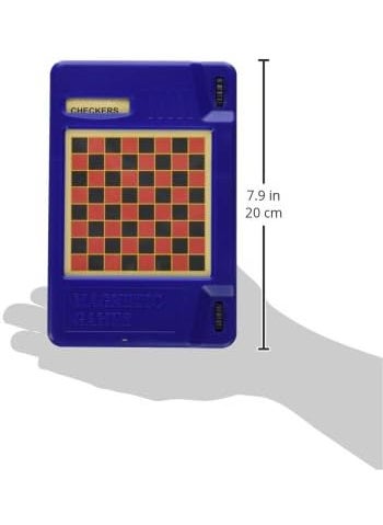 Pressman Pressman 6in1 Travel Magnetic Games  Turn A Knob and A New Game Appears Multi Color 5  - Image 5
