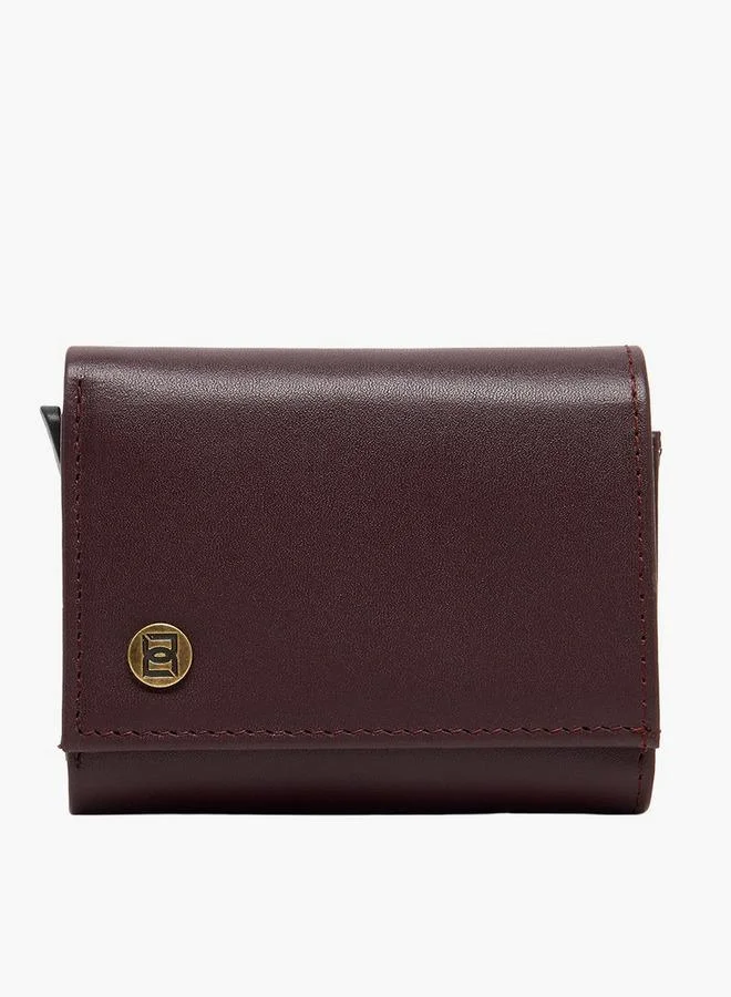 دوتشيني Men Automatic Leather Card Holder