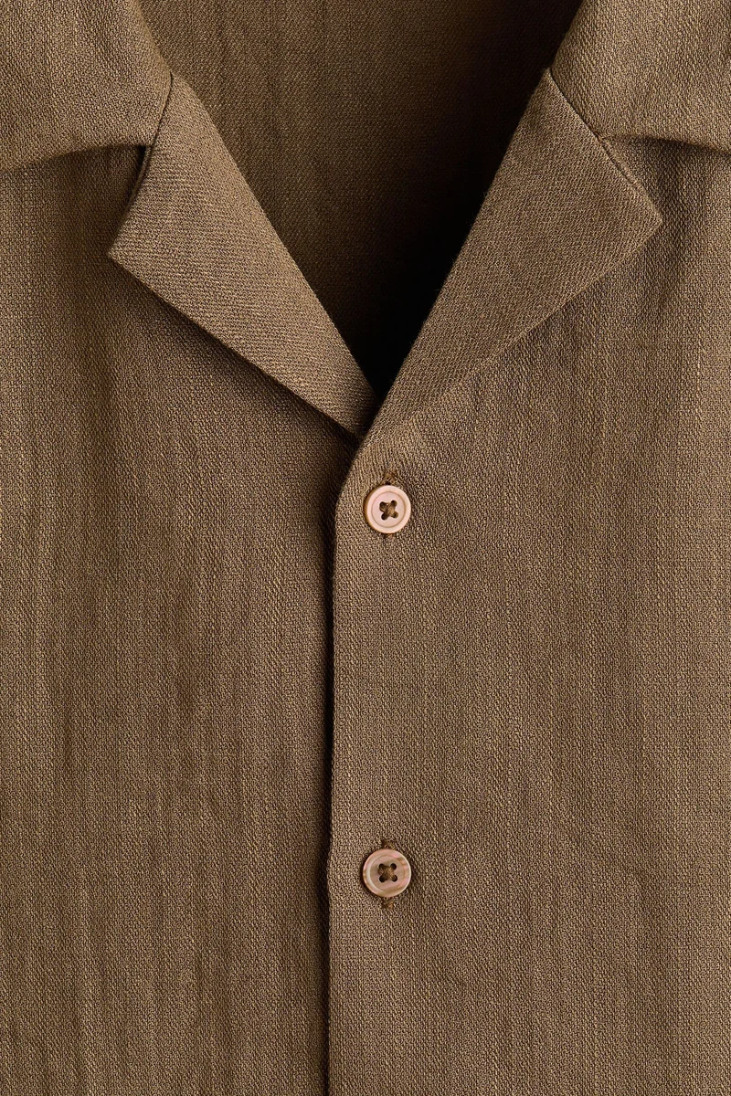 H&M  Relaxed Fit Resort shirt for Men | Best Price UAE