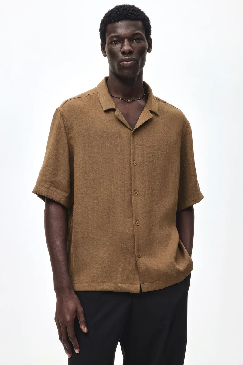 H&M Relaxed Fit Resort shirt