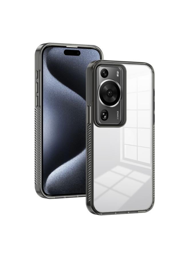 اس-توب جراب لهاتف Huawei P60 Pro مقاس 2.5 مم، جراب هاتف هجين من مادة TPU من الأكريليك الشفاف المضاد للانزلاق - Image 1