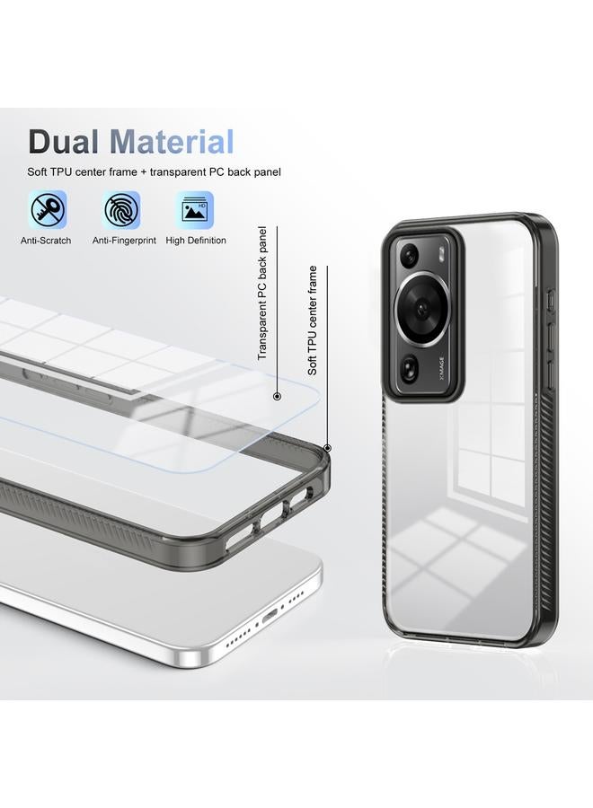 اس-توب جراب لهاتف Huawei P60 Pro مقاس 2.5 مم، جراب هاتف هجين من مادة TPU من الأكريليك الشفاف المضاد للانزلاق - Image 3