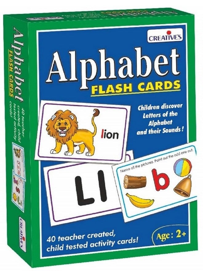 Creative's Alphabet Flash Cards | Educational Flash Cards | Learning & Fun Flash Cards| Gaming Flash Cards| Ages- 2 & Above - Image 1