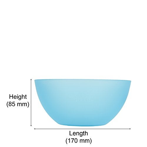 Jaypee Plus Mixing Bowl Set of 4 Mixing Bowls for Kitchen Mixing Bowl for Cake Batter Snack Bowls Set of 4 | Multipurpose Bowl Plastic Big Size, Multicolour - Image 3