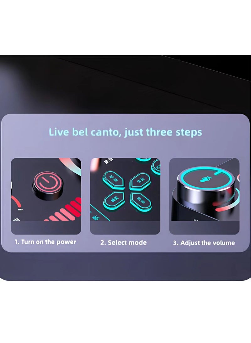 V20 Live Broadcast Equipment, Full Set Of Sound Card, Dedicated To Mobile Phone, Network Red Tiktok, Anchor Recording, Karaoke Microphone - Image 3