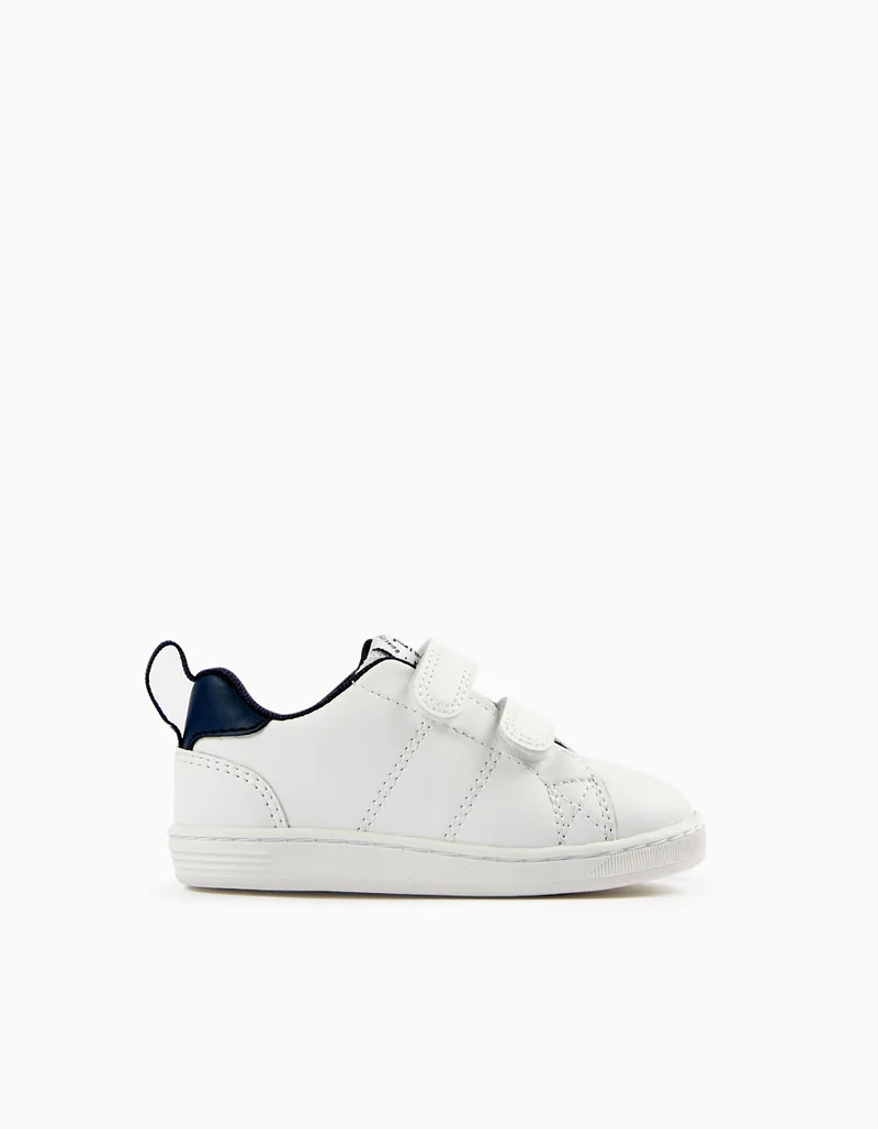 Zippy Trainers for Baby Girls, White/Iridescent