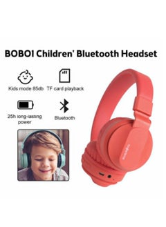 BOBO-1 Bluetooth Earbuds Bluetooth Headphones Over Ear Wireless Earphones Kids Headphones Soft Earmuffs & Lightweight for Long Time Wearing (Pink) - pzsku/Z39D854E3295D23BCE2B5Z/45/_/1703836056/139eee88-8d02-4450-8444-3c038654a883