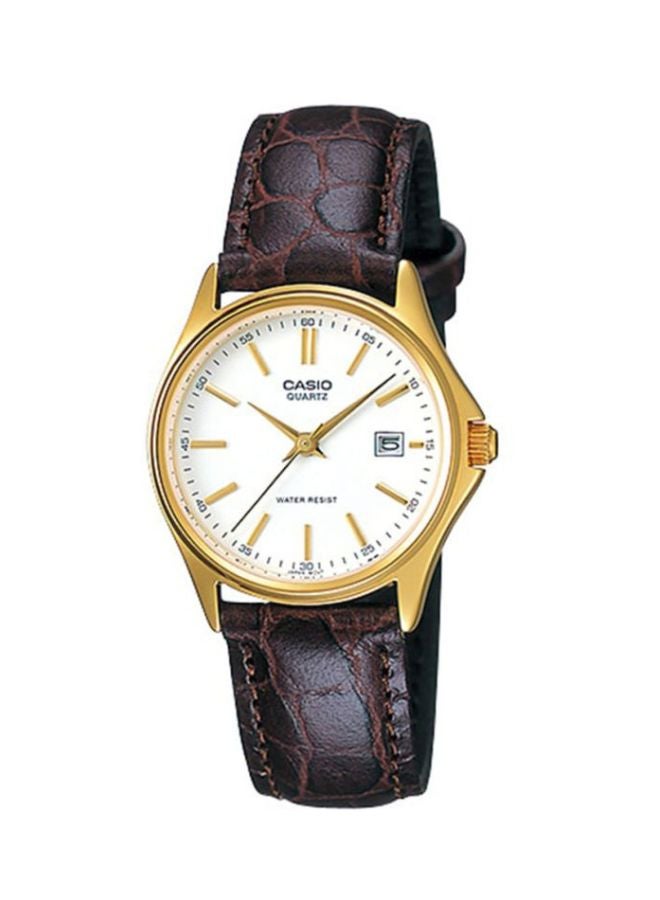 CASIO Men Enticer Analog Watch LTP-1183Q-7A - 29 mm - Brown - Image 1