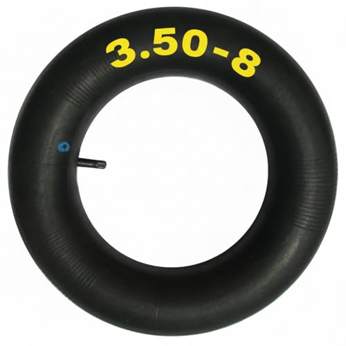 Potreba Inner Tube 3.50-8 for Wheelbarrow Wheel, Hand Trolley, Garden cart, Dolly, Hand Truck, 14 inch tyre 3.50x8 Rim 8" - Image 1