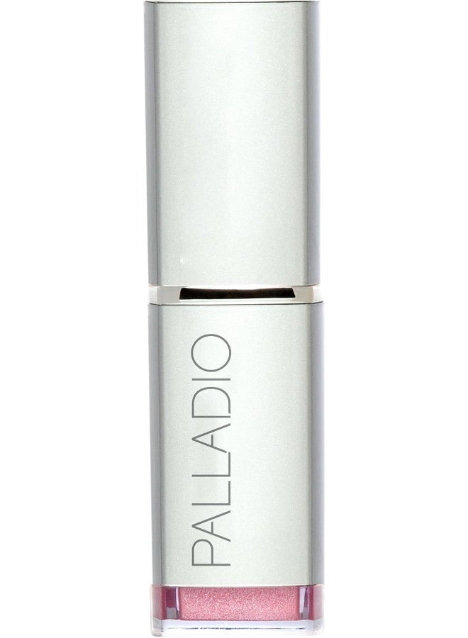 PALLADIO أحمر شفاه مات عشبي | أحمر شفاه غني بالأصباغ وكريمي | مدعوم بالألوة فيرا، البابونج والجينسنغ | يمنع جفاف الشفاه | خالي من البارابين | تركيبة خالية من الجلوتين | وردي - Image 1