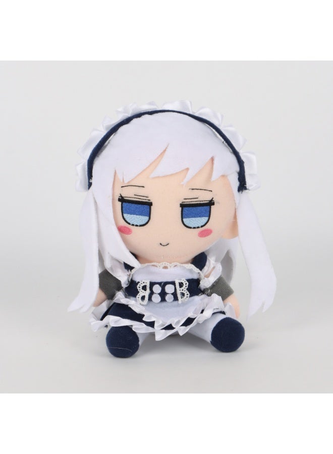 general Azur Lane Belfast Blue Line Plush Doll 22cm Peripheral Doll Character Reproduction Soft Cuddle Gift Azur Lane Belfast Blue Line Plush Doll 22cm Peripheral Doll Character Reproduction Soft Cuddle Gift - Image 1