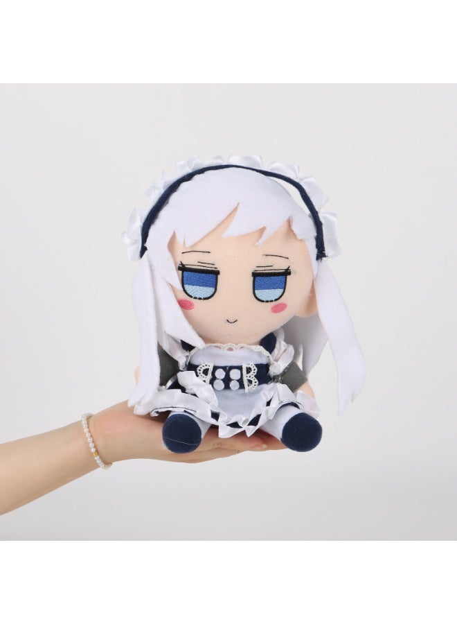 general Azur Lane Belfast Blue Line Plush Doll 22cm Peripheral Doll Character Reproduction Soft Cuddle Gift Azur Lane Belfast Blue Line Plush Doll 22cm Peripheral Doll Character Reproduction Soft Cuddle Gift - Image 3