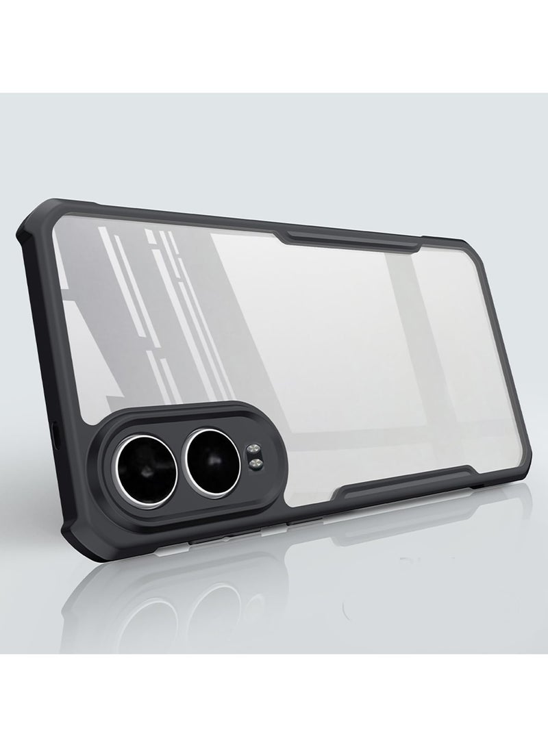 For Oneplus Nord CE4 Lite Case Soft TPU with Acrylic Back, Full-Body Drop Proof Phone Case Shockproof Protective Cover  - Image 2