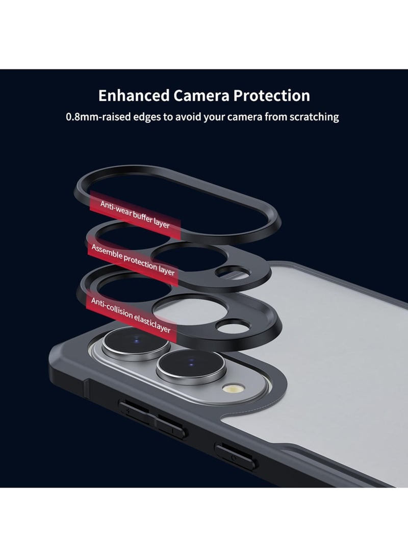 For Oneplus Nord CE4 Lite Case Soft TPU with Acrylic Back, Full-Body Drop Proof Phone Case Shockproof Protective Cover  - Image 4