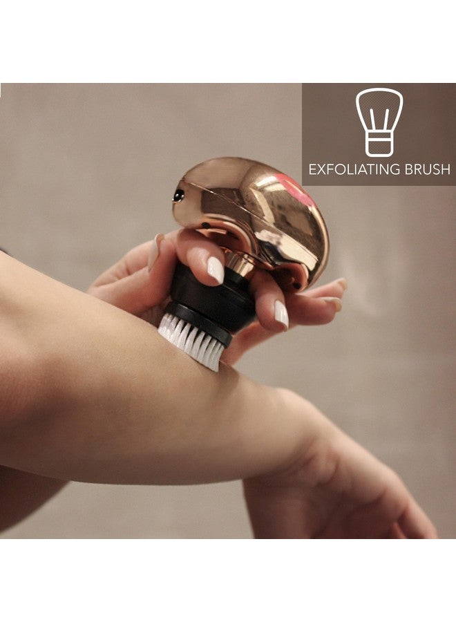 Skull Shaver Body Exfoliating Brush Attachment Skin Cleansing Brush For Pitbull, Palm And Butterfly Kiss Shavers - Image 3