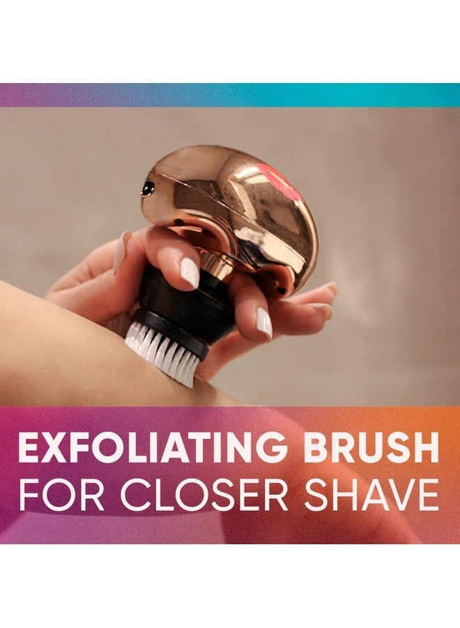 Skull Shaver Body Exfoliating Brush Attachment Skin Cleansing Brush For Pitbull, Palm And Butterfly Kiss Shavers - Image 4