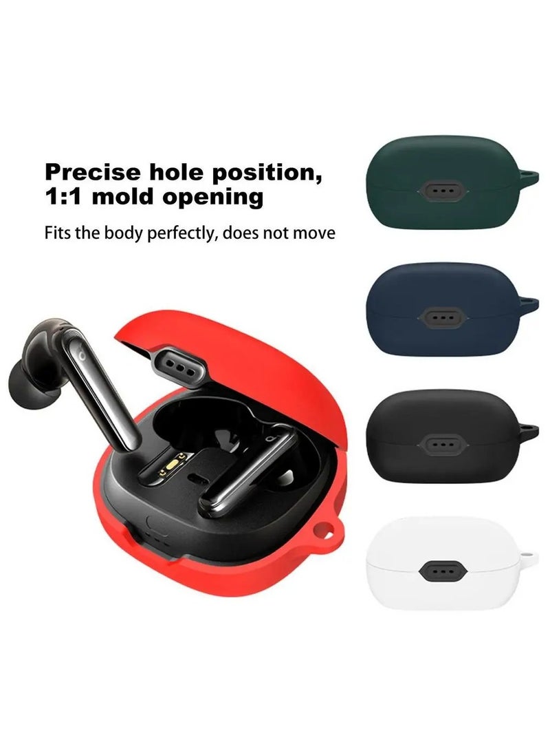 Earphone Protective Case Suitable For Anker Soundcore Note 3 Cover Shockproof Shell Washable Silicone Housing Anti Dust Sleeve Frame (White)  - Image 3