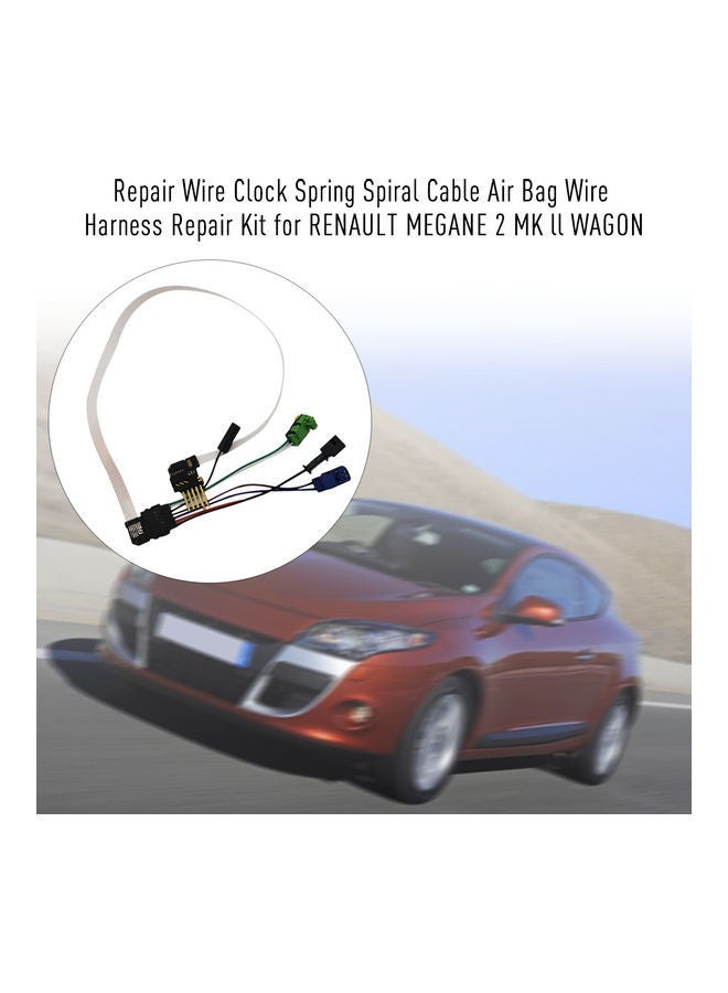 NIBEMINENT Repair Wire Clock Spring Spiral Cable Air Bag Harness Kit for RENAULT MEGANE 2 MK ll WAGON - Image 3