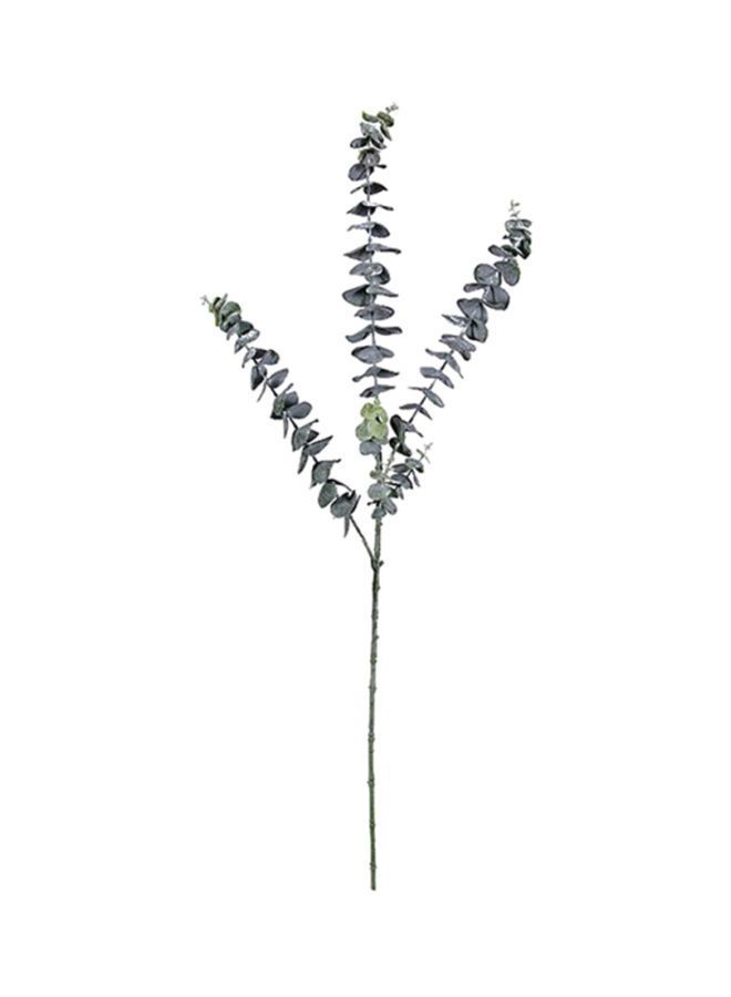 NIBEMINENT Artificial Eucalyptus Leaf Shrubs Purplish Green 18x8x18cm  - Image 1