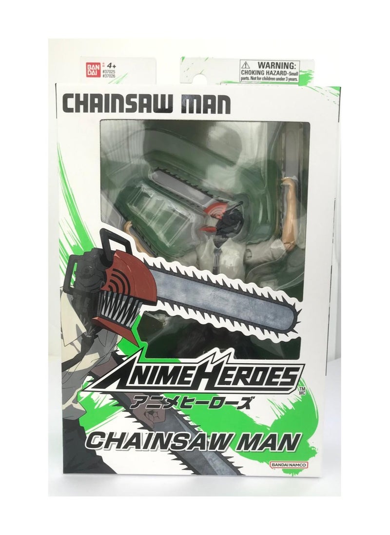 Bandai Anime Heroes Toy Chainsaw Man 6.5-Inches | Collectible Action Figure | Perfect Gift for Collectors, Manga & Anime Lovers!  - Image 2