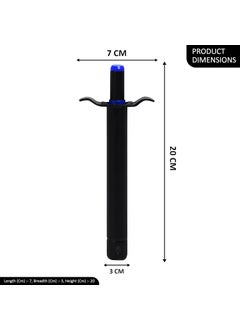 Oblivion Oblivion Stainless Steel Premium Long Kitchen Gas Lighter Oxidizide Gas Lighter | Easy Grip Metal Regular Gas Lighters for Gas Stoves, Restaurants & Kitchen Use (Multicolor, Pack of 1)  - Image 2