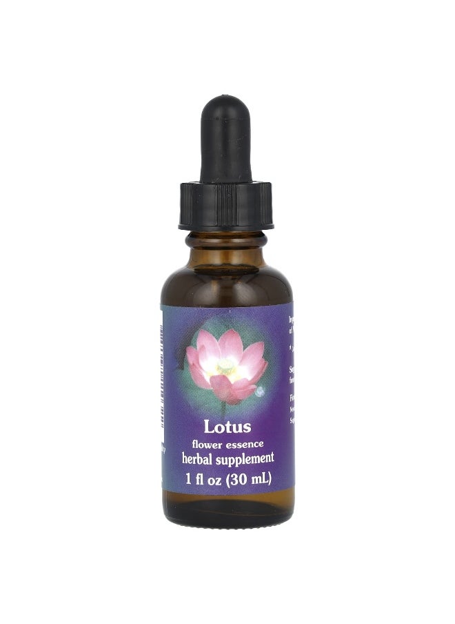 Flower Essence Services Flower Essence Services, Lotus, Flower Essence, 1 fl oz (30 ml)  - Image 1