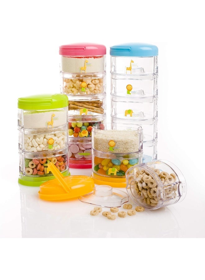 Innobaby Packin' Smart Stackable and Portable Storage System for Formula, Baby Snacks and More - Image 3