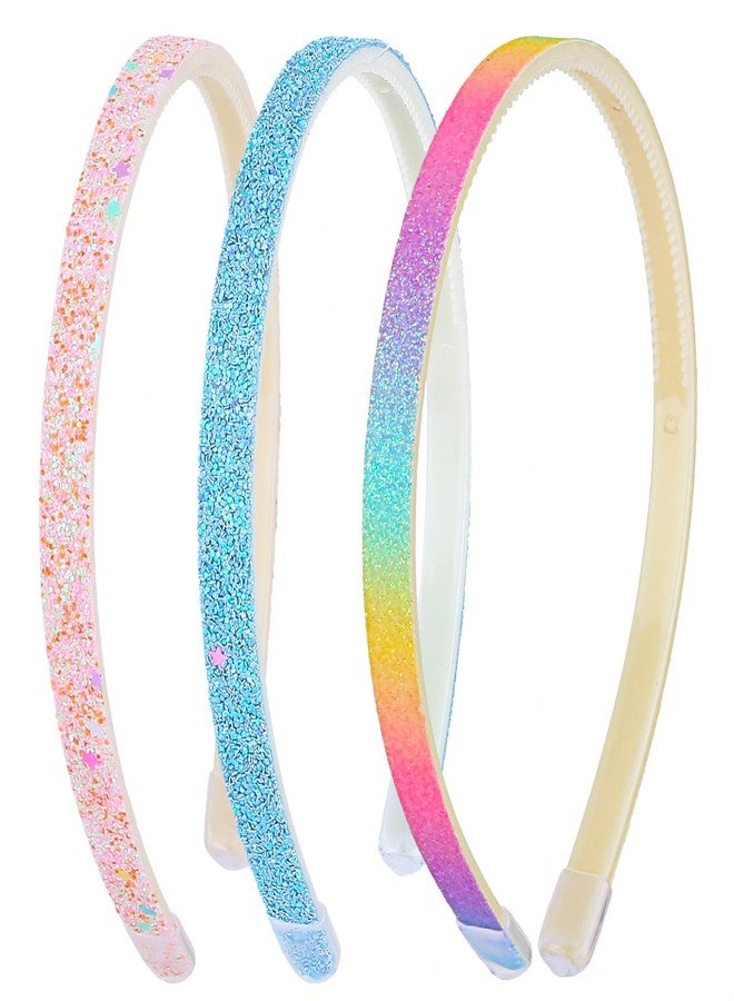 WLLHYF 3pcs Glitter Headband - Image 1