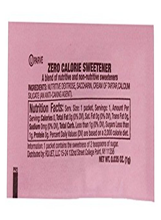 Chef's Quality Chefs Quality Sugar Substitute Pink Packets, 1000 Count - Image 2