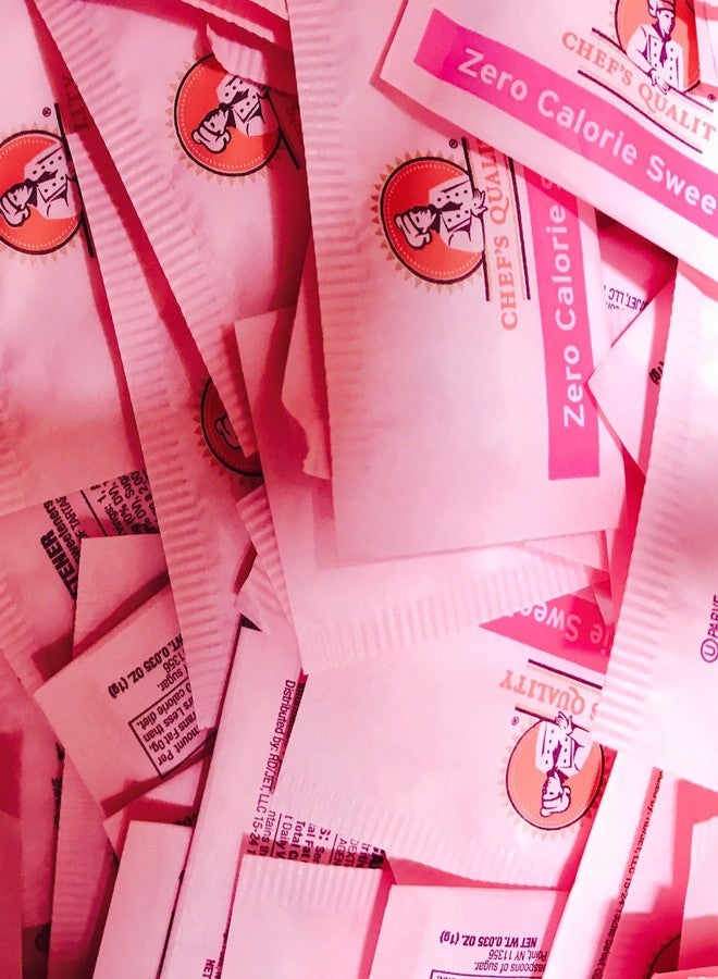 Chef's Quality Chefs Quality Sugar Substitute Pink Packets, 1000 Count - Image 1