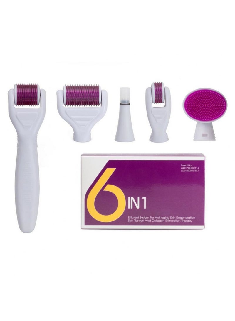 Generic - 6 In 1 Derma Roller Kit For Face And Body - Image 1