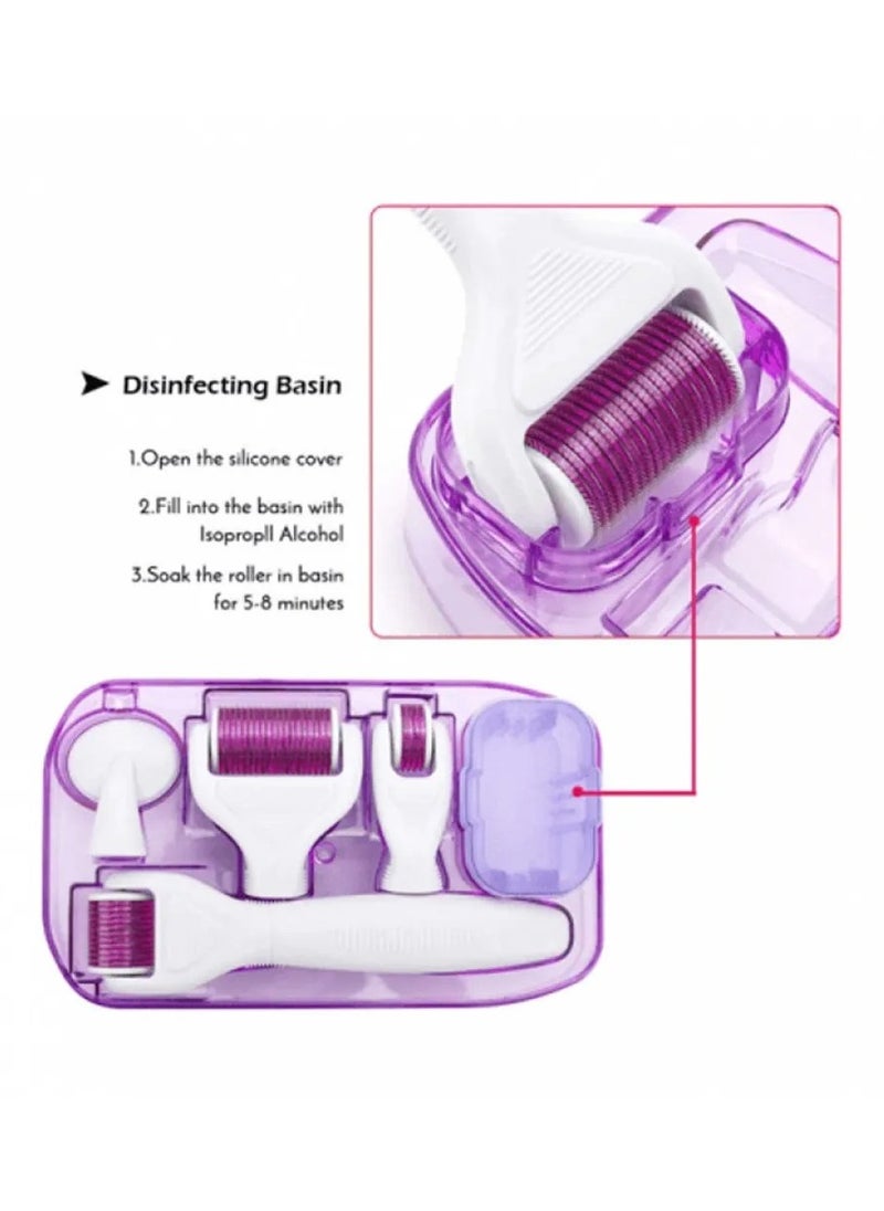 Generic - 6 In 1 Derma Roller Kit For Face And Body - Image 1