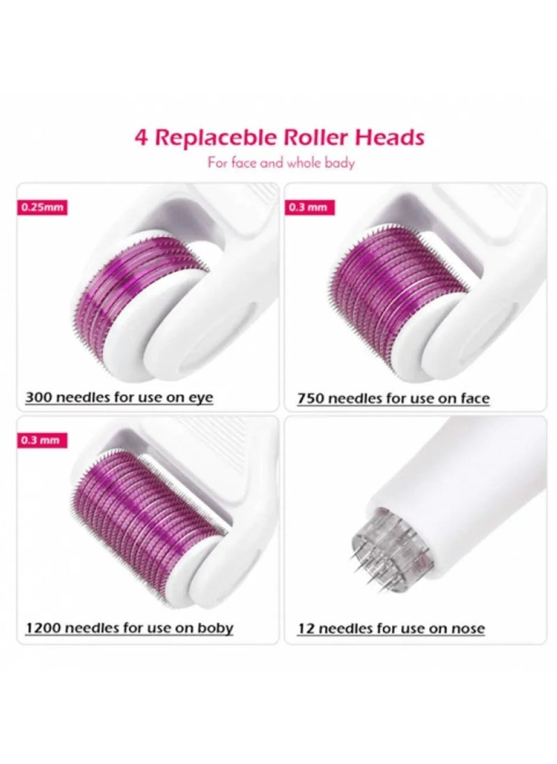 Generic - 6 In 1 Derma Roller Kit For Face And Body - Image 1
