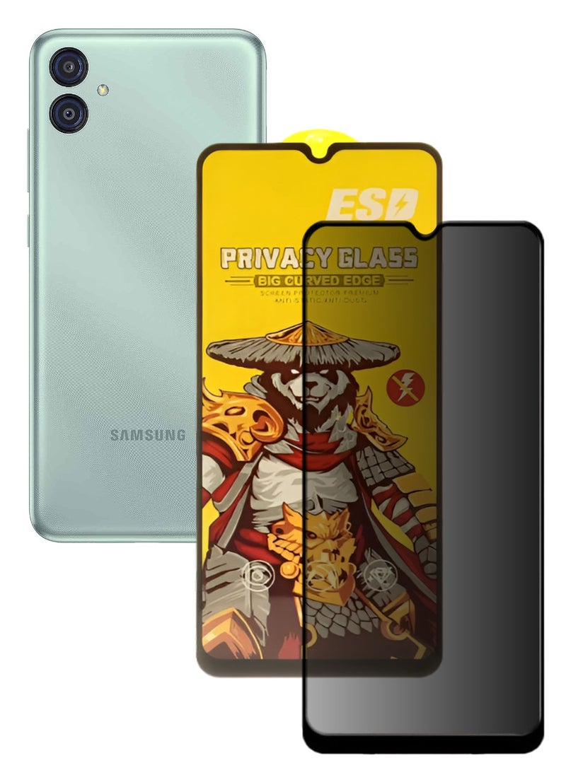 ESD Tempered Dustproof Privacy Glass Screen Protector Compatible For Samsung Galaxy M04 - Image 1