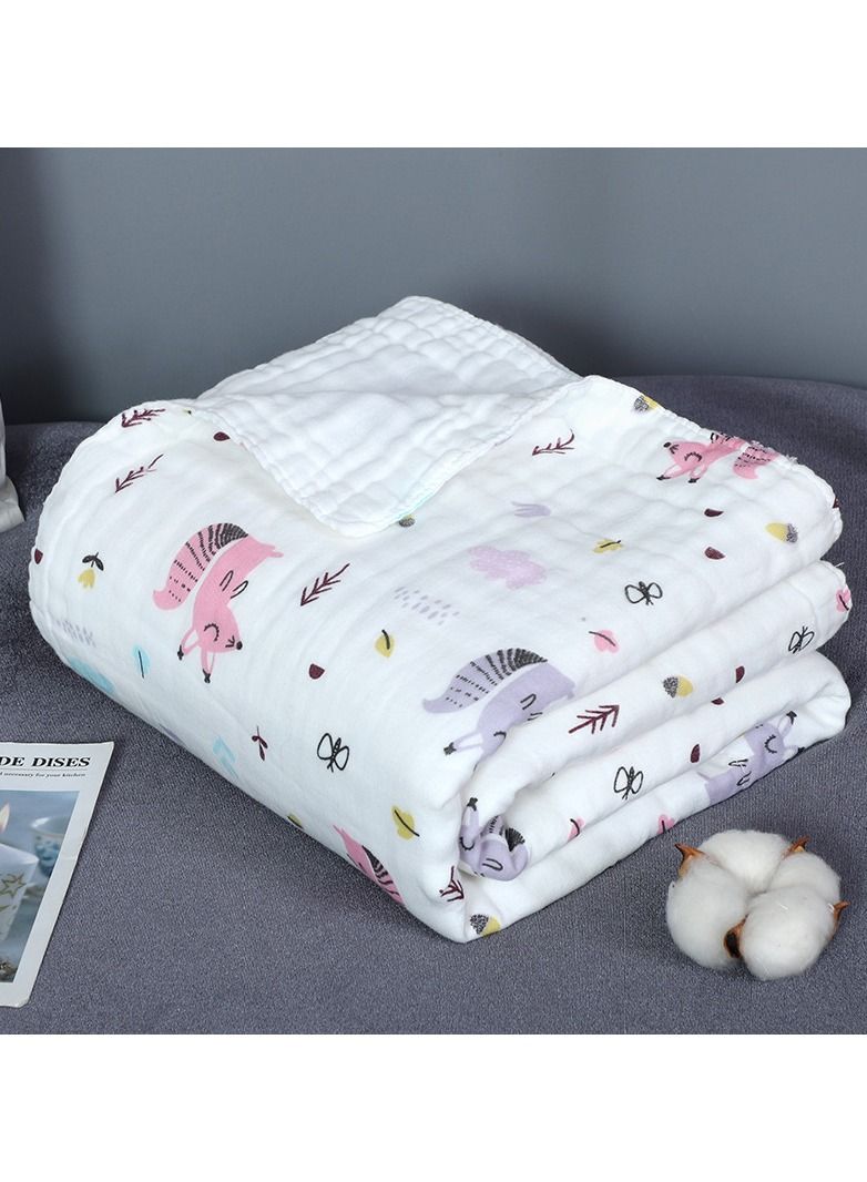 Pure Cotton Cartoon Printed Bath Towels
