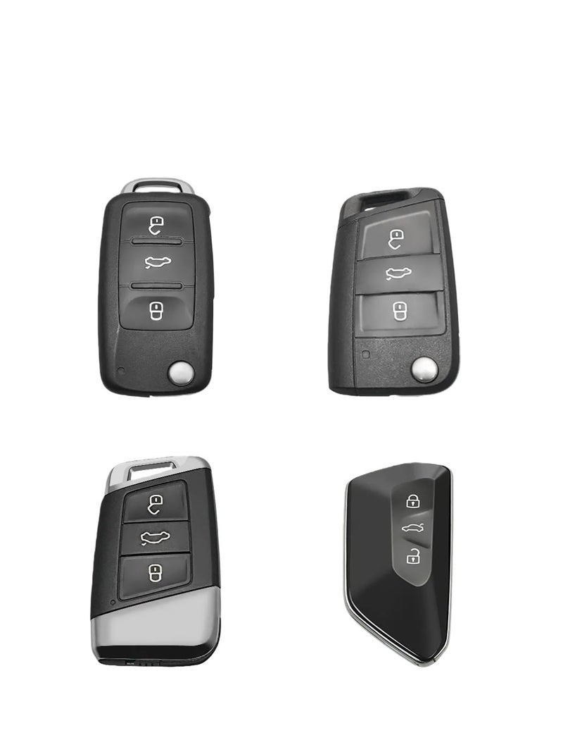 Universal Car Key Fob Cover Compatible For Multiple Models 5 Style Color Options - Image 5