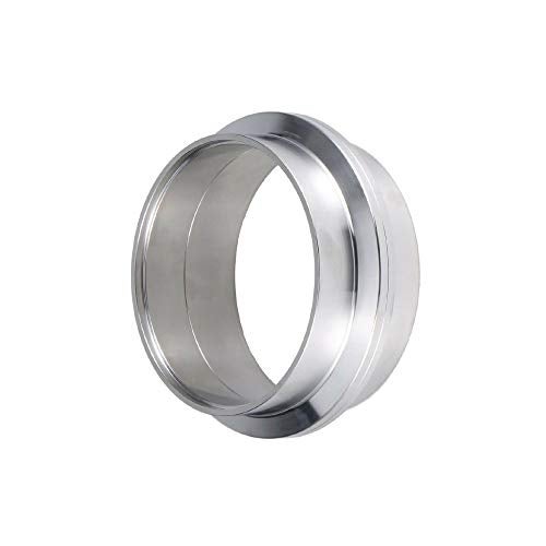 LECWOF V Band Clamp 2.25" Whole Stainless Steel 2 1/4 V Band Clamp Kit 2.25 v band clamp Downpipes Assembly Male Female Flanges (2.25" With Flanges) - Image 5