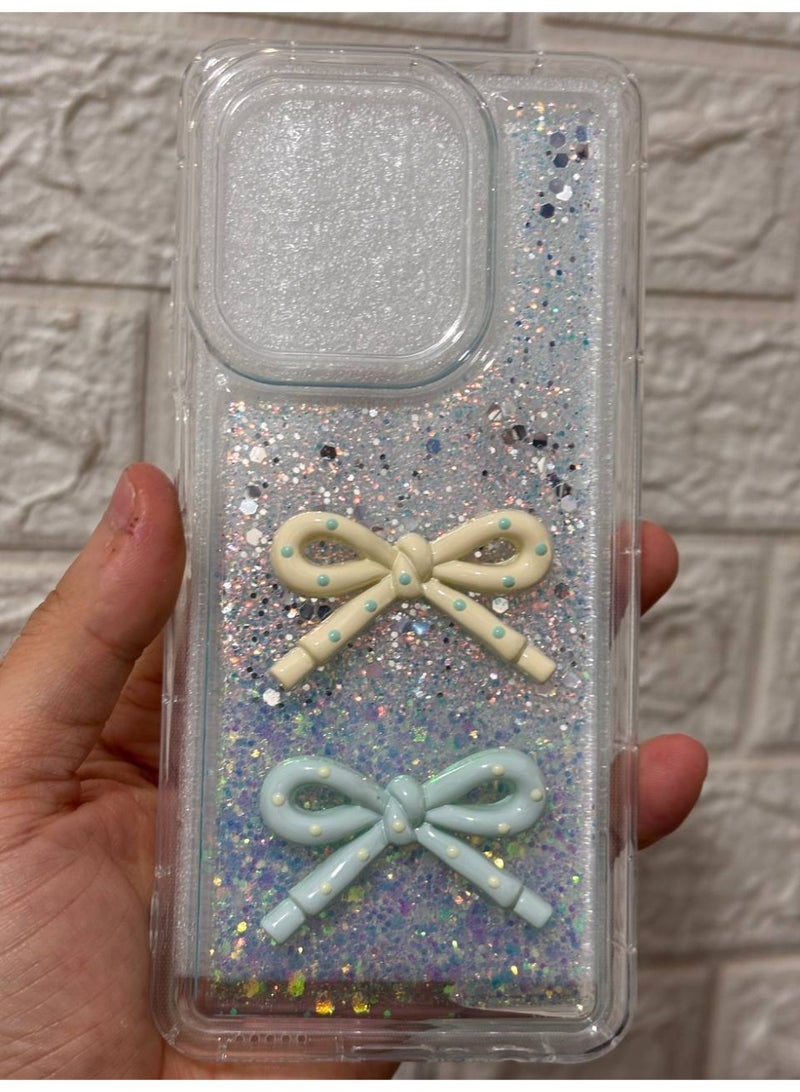 Back cover with a bow, compatible with the phone OPPO A3X 4G / A3 - Image 1