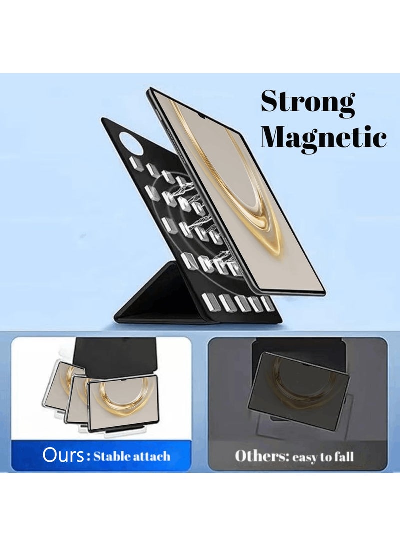 Aookay Cover Compatible with Huawei Matepad Pro 13.2" (2025/2023), Magnetic Closure Slim Case Smart Cover with Pen Holder, Auto Wake/Sleep Protective Cover (Black)  - Image 3