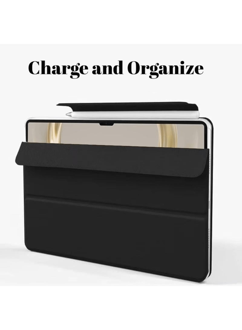 Aookay Cover Compatible with Huawei Matepad Pro 13.2" (2025/2023), Magnetic Closure Slim Case Smart Cover with Pen Holder, Auto Wake/Sleep Protective Cover (Black)  - Image 4