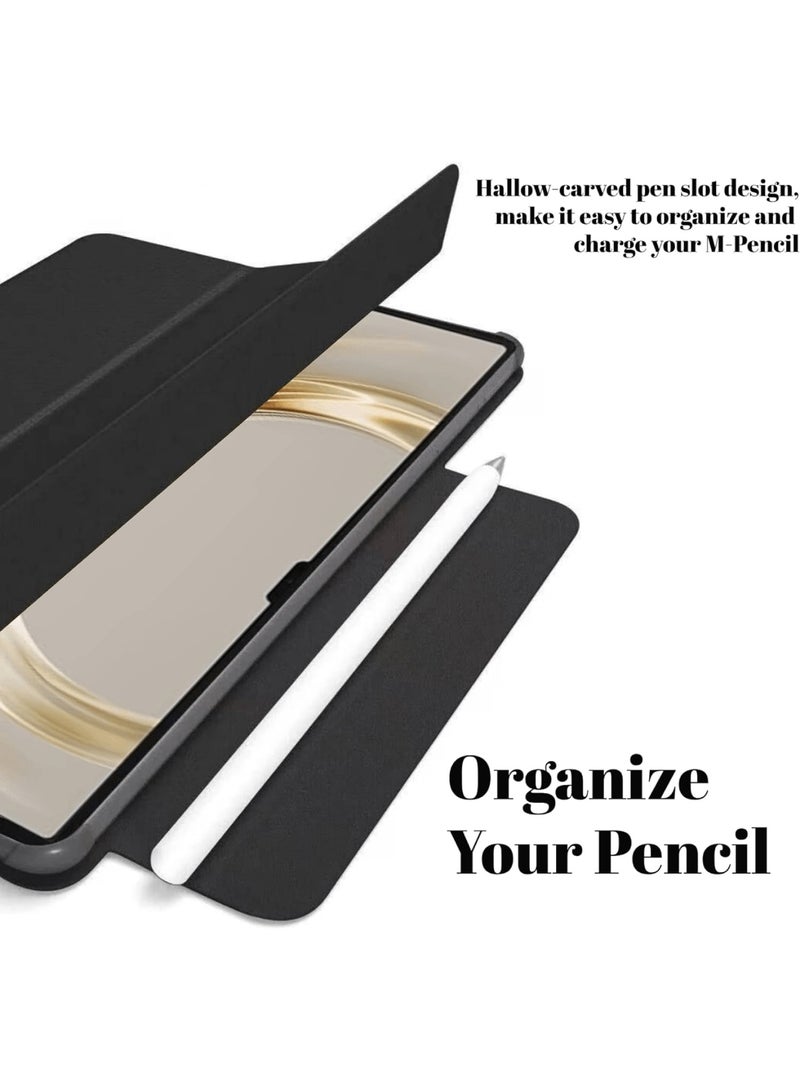 Aookay Cover Compatible with Huawei Matepad Pro 13.2" (2025/2023), Magnetic Closure Slim Case Smart Cover with Pen Holder, Auto Wake/Sleep Protective Cover (Black)  - Image 5