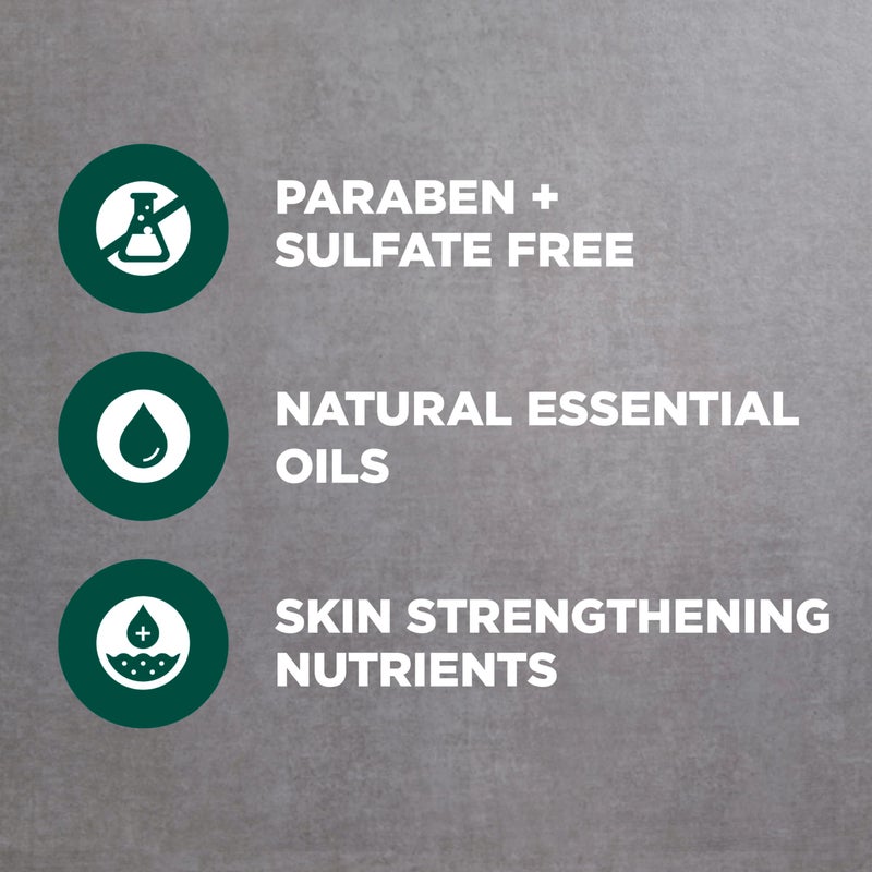 Dove Men+Care غسول الجسم Dove Men+Care بزيت الأوكالبتوس والأرز لإعادة بناء البشرة أثناء الاستحمام مع منظفات ومرطبات نباتية 26 أونصة - Image 5