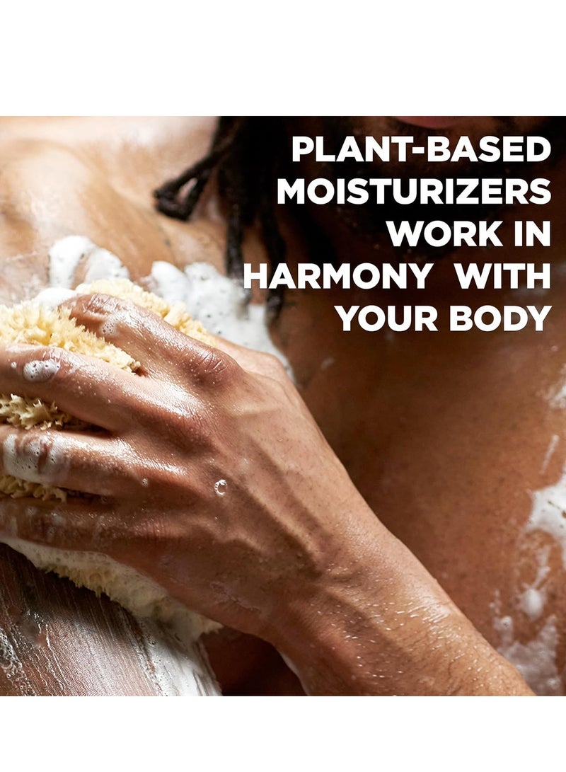 Dove Men+Care غسول الجسم Dove Men+Care بزيت الأوكالبتوس والأرز لإعادة بناء البشرة أثناء الاستحمام مع منظفات ومرطبات نباتية 26 أونصة - Image 4