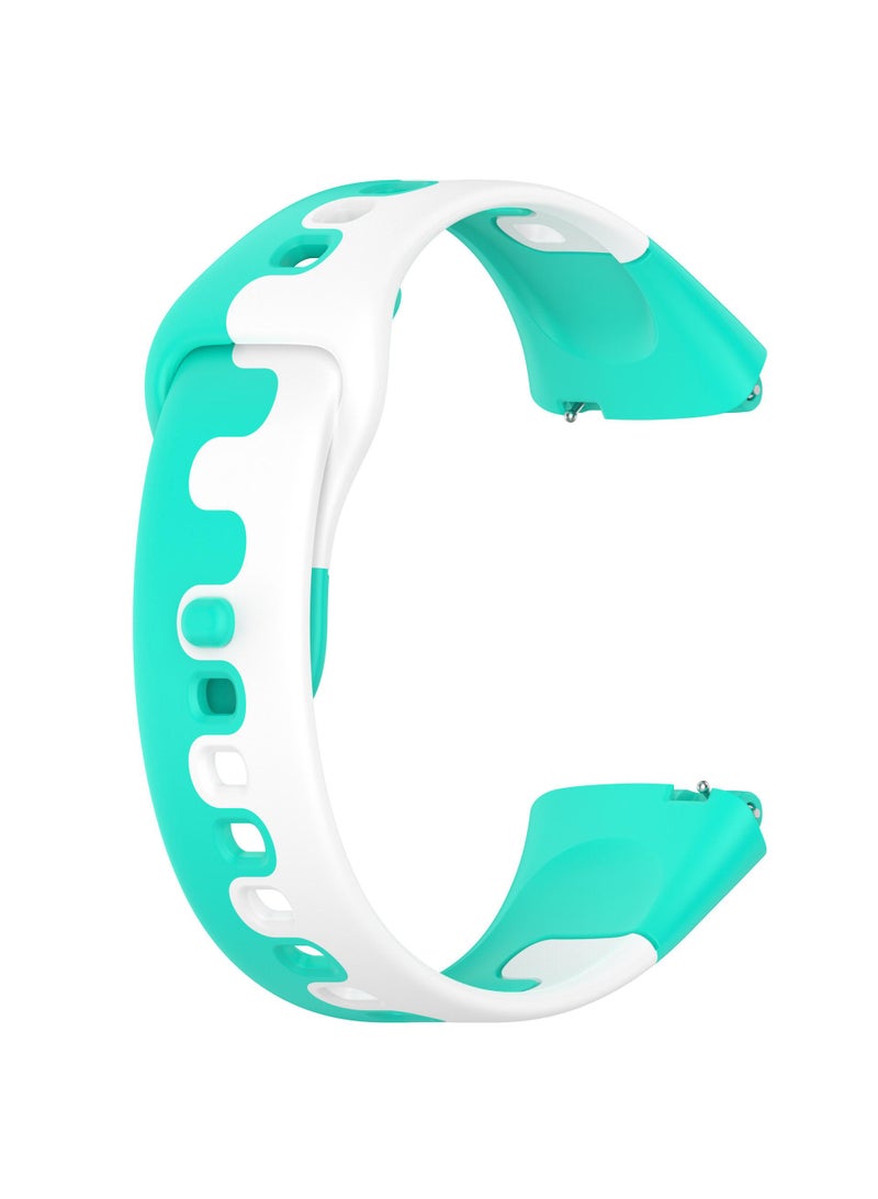 1Pcs Watch band for Redmi watch3 lite/Active watch strap Blue/White 22mm - Image 1