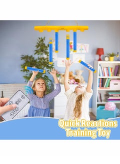 JOGAMS Catching Sticks Game, Reaction Training, Falling Sticks Game, Drop Stick Reaction Game, Falling Game Stick Reaction Games, Ideal for Children's Birthdays Parties  - Image 2
