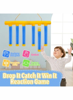 JOGAMS Catching Sticks Game, Reaction Training, Falling Sticks Game, Drop Stick Reaction Game, Falling Game Stick Reaction Games, Ideal for Children's Birthdays Parties  - Image 3