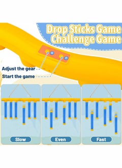 JOGAMS Catching Sticks Game, Reaction Training, Falling Sticks Game, Drop Stick Reaction Game, Falling Game Stick Reaction Games, Ideal for Children's Birthdays Parties  - Image 4