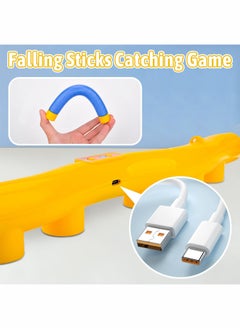 JOGAMS Catching Sticks Game, Reaction Training, Falling Sticks Game, Drop Stick Reaction Game, Falling Game Stick Reaction Games, Ideal for Children's Birthdays Parties  - Image 5
