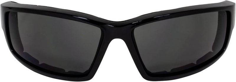 Global Vision Sly Padded Motorcycle Sunglasses - Clear, Smoke & Yellow Lenses - Image 5